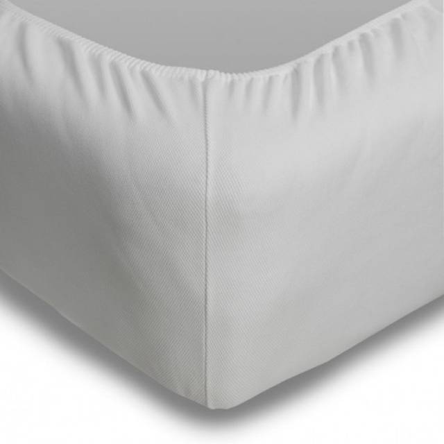 Mille Notti Belmondo Kantklädsel Vit 105x200/210 cm