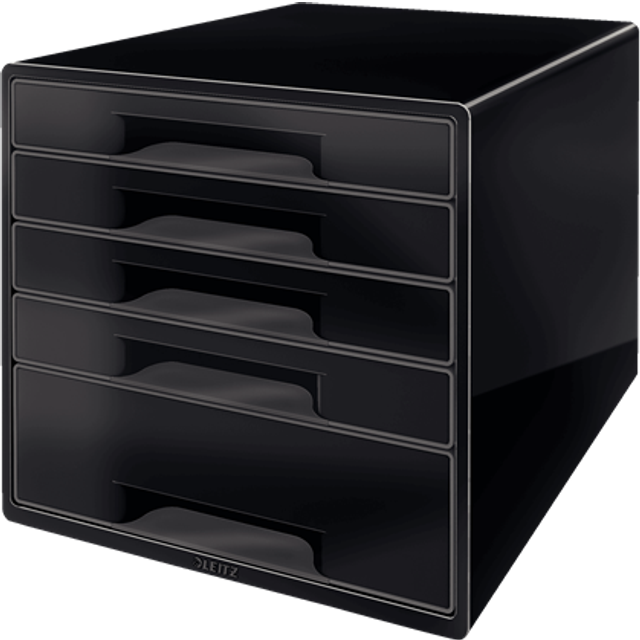 Cube Desk Organiser - Grey (270cm H X 287cm W X 363cm D)