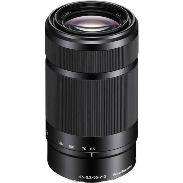 Sony E 55-210mm f/4.5-6.3 OSS Lens Black
