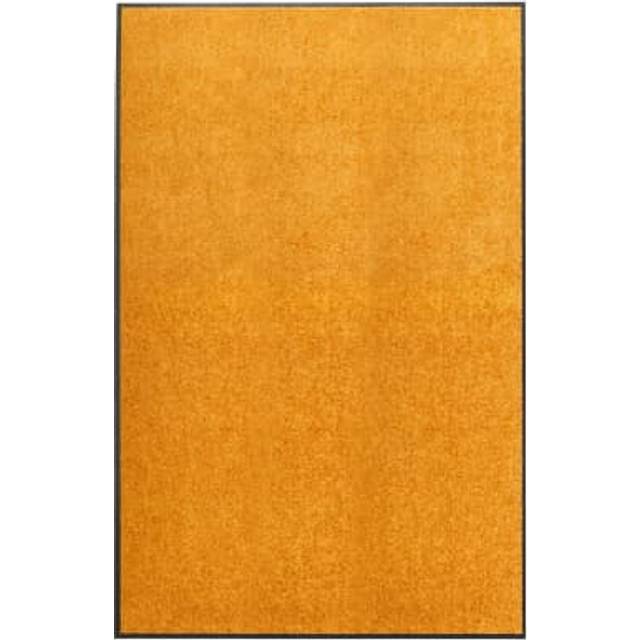 vidaXL Doormat Washable Orange 120x180 cm