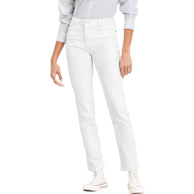 724 High Rise Straight Jeans - Western White - W32 L32