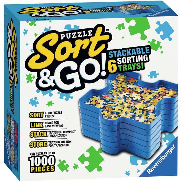 Sort & Go! Puzzle Sorting Trays