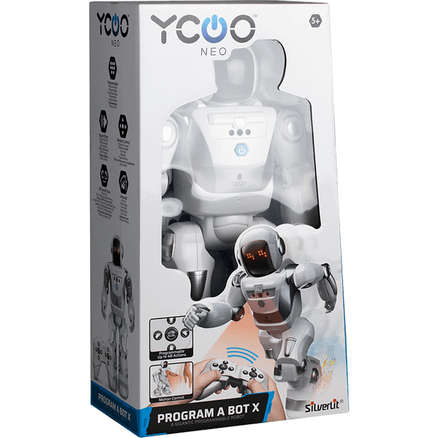 Silverlit Programme-A-Bot With Remote Control And Up To 48 Unique Commands + Motion Control Ages 5 Years+