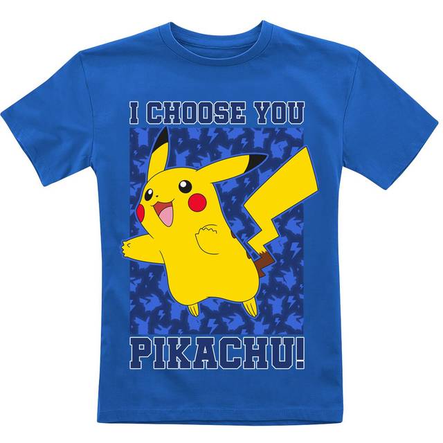 Pokemon Childrens/Kids I Choose You T-Shirt 12-13 blue