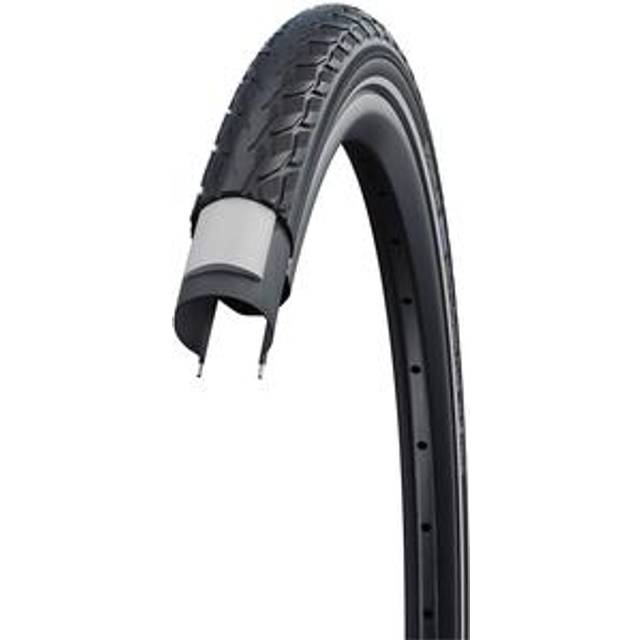 Schwalbe Delta Cruiser Plus PunctureGuard E-25 SBC Compound Wired 24" Tyre - Black Reflective