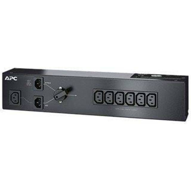 APC SBP1500RMI Service Bypass PDU, 230V 10AMP W/ (6) IEC C13