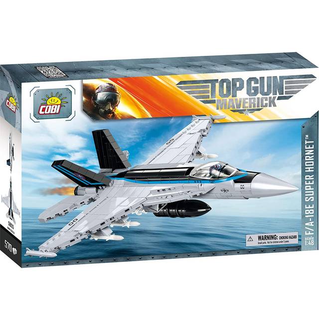 F/A-18E Super Hornet 'Top Gun: Maverick' - COBI 5805 - 580 brick fighter aircraft