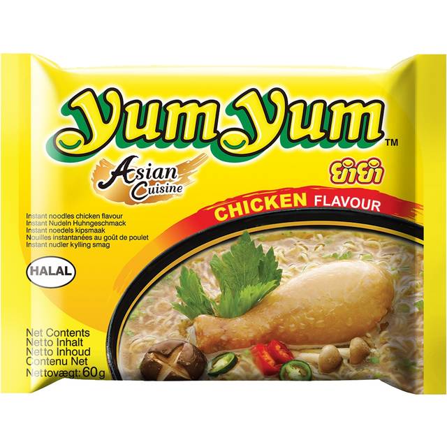 Yum Yum Asian Cuisine Noodles with Chicken Flavour 60g