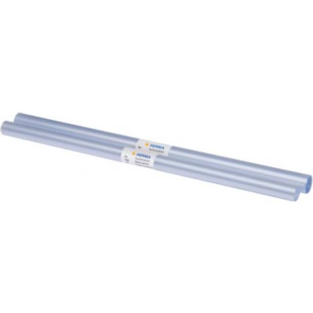 Herma 40 cm x 2 m självhäftande matta bokskydd plastfilm rulle, klargrön
