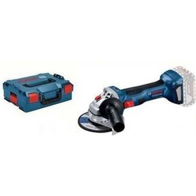 Bosch GWS18V-7 115mm Angle Grinder, Body Only, in L-BOXX