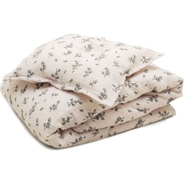 Garbo&Friends Bluebell Muslin bed set baby 70x80 cm/28x35 cm