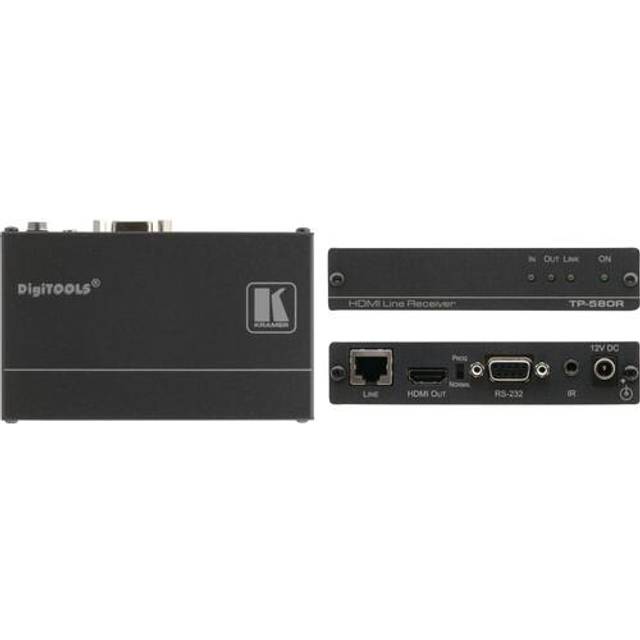 Kramer Electronics TP-580R AV receiver Black