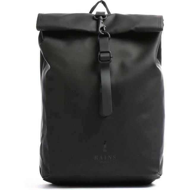 Black Rolltop Rucksack