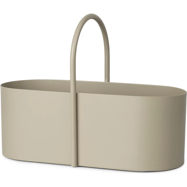 Ferm Living - Grib Toolbox - kaschmir/pulverbeschichtet/BxHxT 35x26,3x17cm - cashmere (26.3 x 35.0 x 17.0cm)