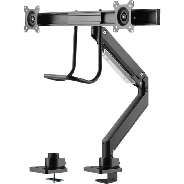 NewStar NeoMounts for 10" - 32" Flat Screen Desk Mount - Silver - Max Weight 8Kg