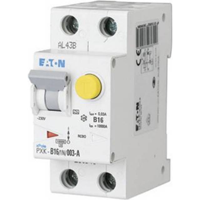 PXK-B16/1N/003-A - Residual current circuit breaker with line protection B 16A 1p + N, 30mA, PXK-B16/1N/003-A