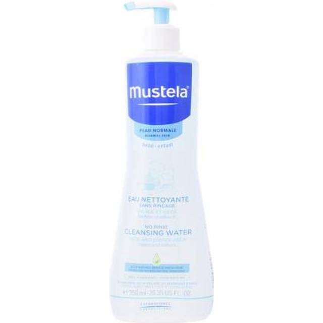 Mustela baby no rinse cleansing water face&diaper area 750ml (25.36fl oz)