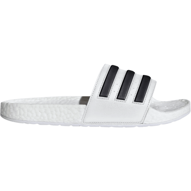 adidas Adilette Boost Slides 'White Black Stripes' FY8155