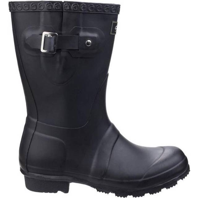 Cotswold Womens Windsor Short Wellington - Black - Size 8 (UK Shoe)