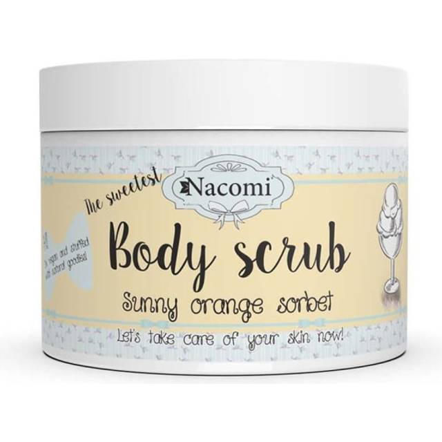 Nacomi Body Scrub Sunny Orange Sorbet 200g 200ml
