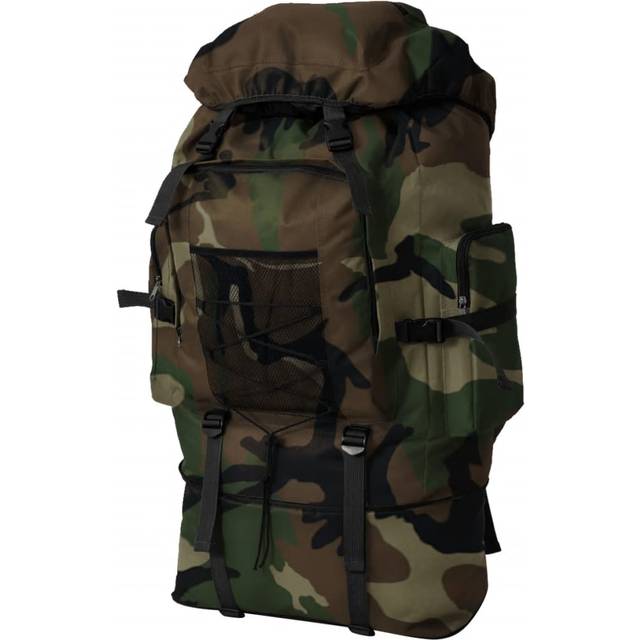vidaXL Arméryggsäck XXL 100 L kamouflage