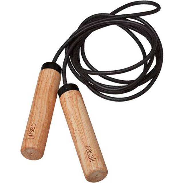 Casall Eco Jump Rope Wood Natural/Black Träningsutrustning