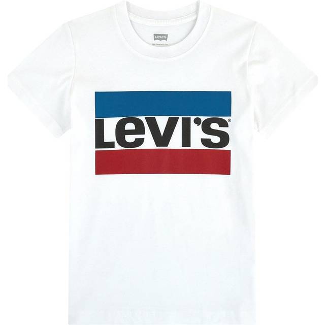 Levi's pojkar sportkläder logo t-shirt pojke, Vitt, 2 år