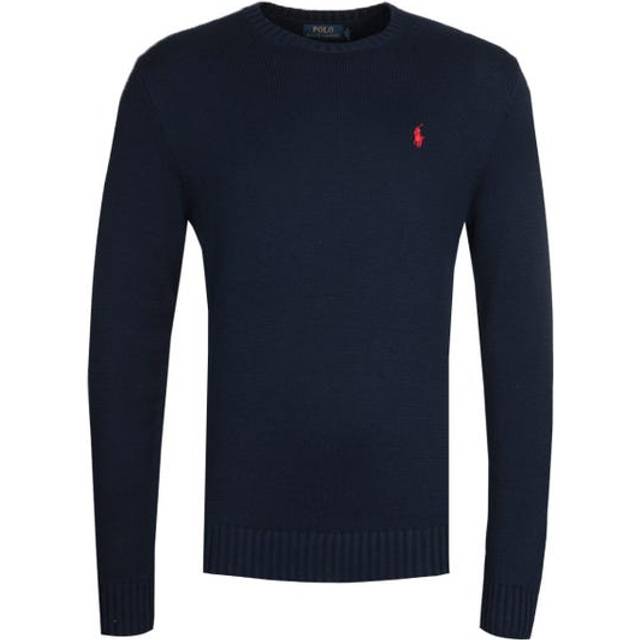 Ralph Lauren Crew Neck Knit Jumper Navy