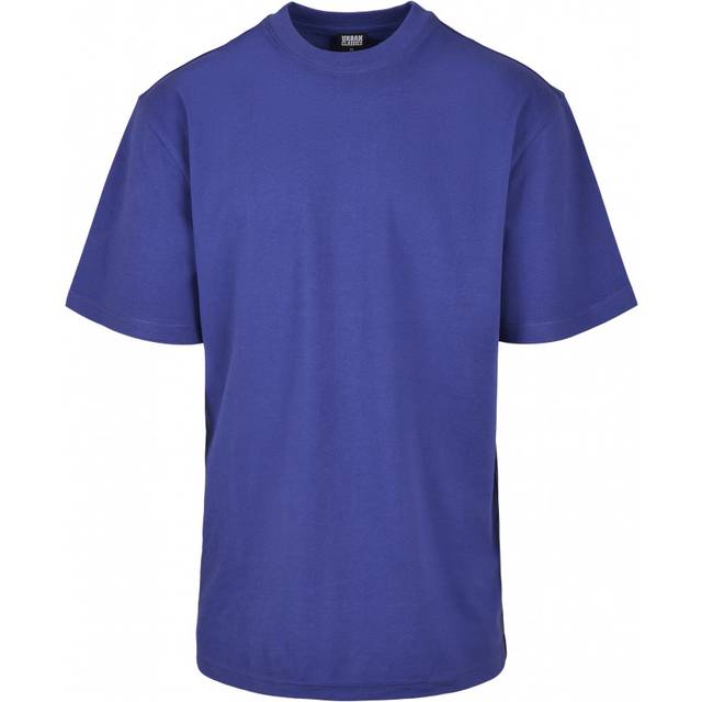 Urban Classics T-shirt för män, Blåvirlande, L plus size extra tall