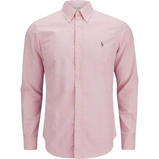 Polo Ralph Lauren Slim Fit Logo Oxford Shirt - Pink