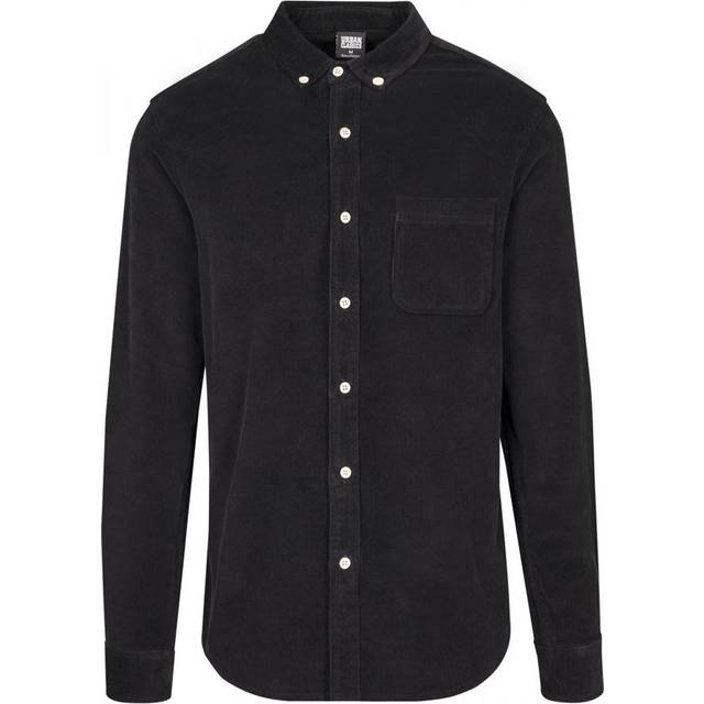 Shirt Urban Classic corduroy - Noir