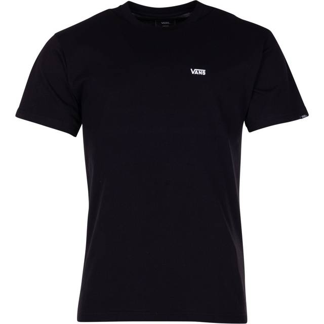 Vans Left Chest Logo S/S T-Shirt - Black/White -  M