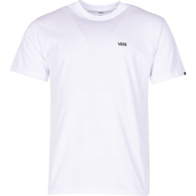 T-shirt Vans Left Chest Logo Tee White/ Black M (M)