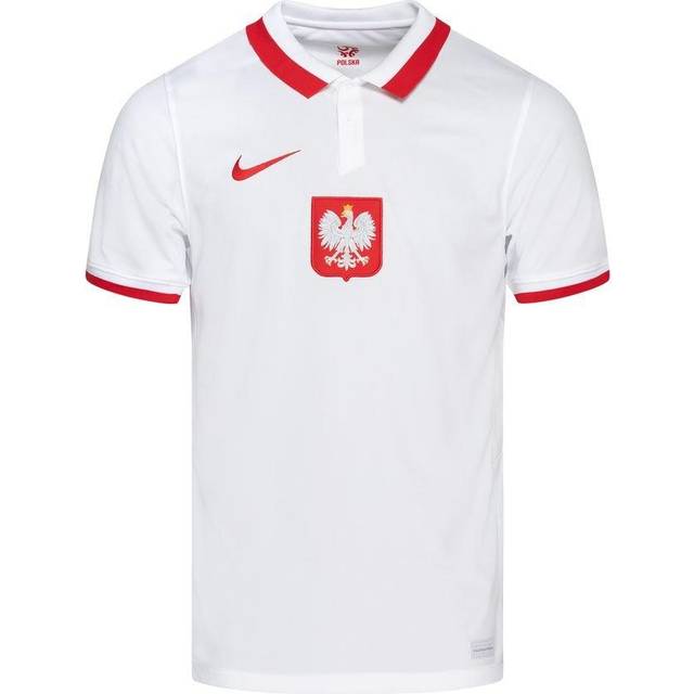 '20-'21 Poland Home Nike Football Shirt Men's White XXL Polyester