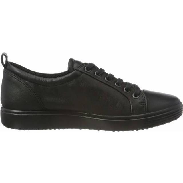 ECCO mjuka sneakers för män 7 m låga topp-sneakers, Black Black 21001-14.5 UK