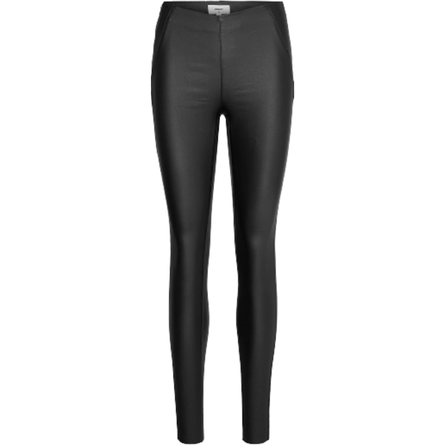 Object – Svarta leggings med beläggning-Svart/a