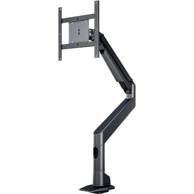Multibrackets M VESA Gas Lift XL Single - Monteringssats (bordsfäste, lyftarm, rörförlängning, VSA-adapter) - justerbar arm - för LCD-display - aluminium - svart - skärmstorlek: 15"-38"