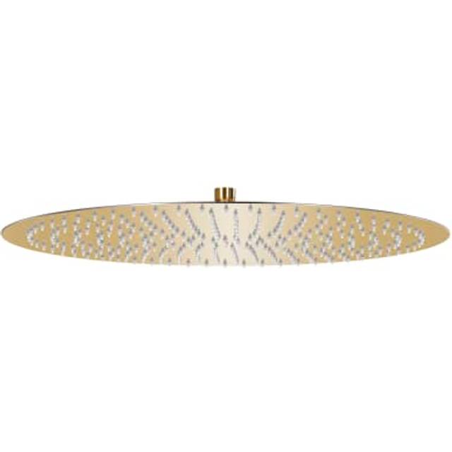 vidaXL Rain Shower Head Stainless Steel 50 cm Round Gold