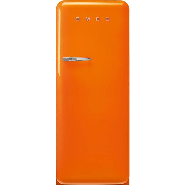 Smeg - FAB28 Fridge with Freezer - orange/lackiert/Türanschlag rechts/BxHxT 60,1x150x78,8cm (153.0 x 60.1 x 72.8cm)