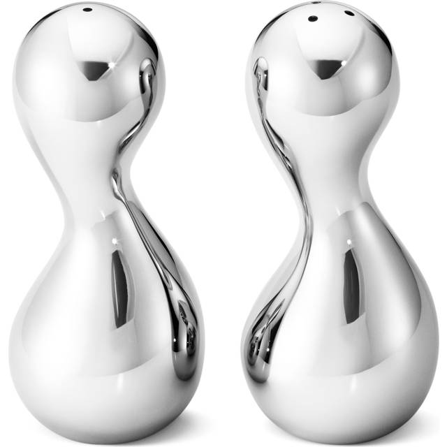 Georg Jensen - Cobra Salt- Och Pepparkar - Rostfritt Stål