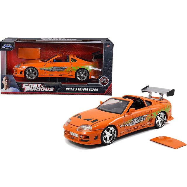 Jada Diecast Fast and Furious Bryan's 1995 Toyota Supra - 1:24 Collection
