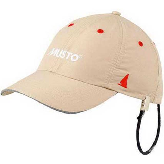 Seglarkeps Musto Essential Fast Dry Crew Cap, Light Stone, One-Size