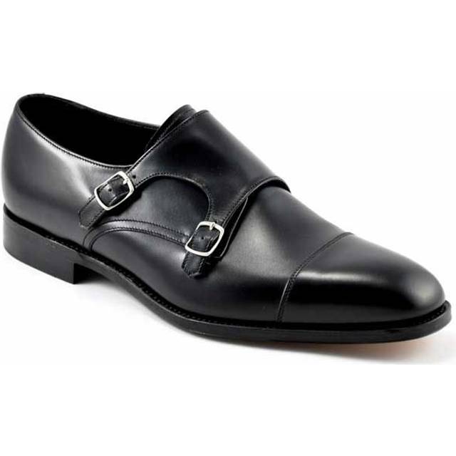 Loake 1880 Cannon Monkstrap Black Calf