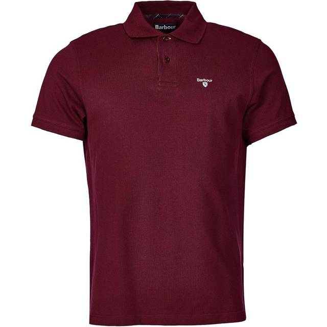 Barbour Lifestyle Tartan Pique Polo Ruby