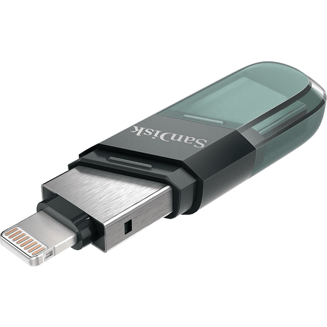 SanDisk iXpand Flash Drive Flip (SDIX90N) for Apple iPhone 128GB