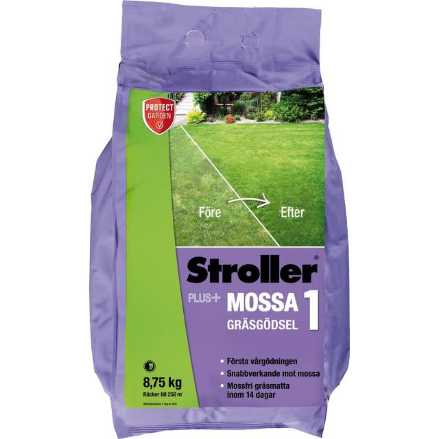 Gräsgödsel Stroller+ Mossa 8,75 kg