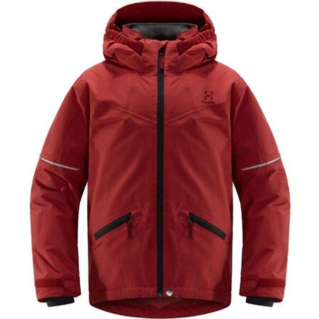 Haglöfs Niva Isolerad Jacka, Barn, Brick Red, 158