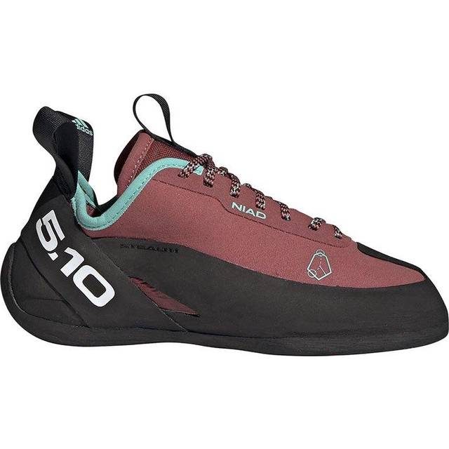 adidas Five Ten NIAD Lace Climbing Shoes - Core Black/Core Black/Acid Mint - UK 5