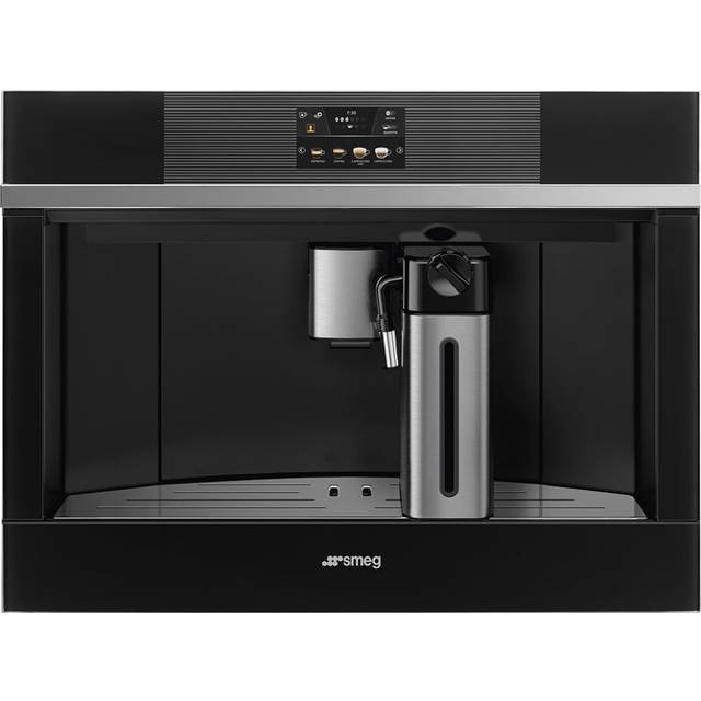 Smeg CMS4104S Coffee Machine - Silver Glass