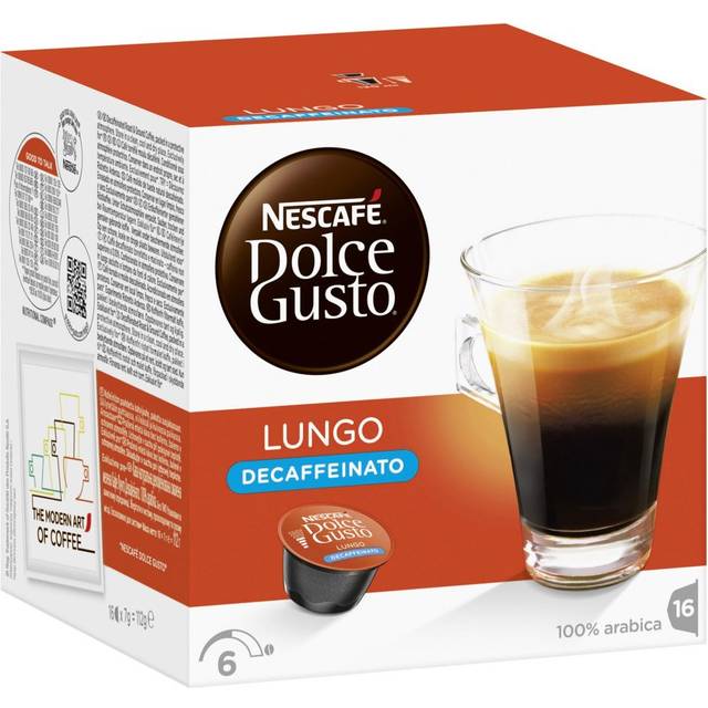 Nescafe Dolce Gusto Lungo Decaffeinated Capsules (48 Pack)